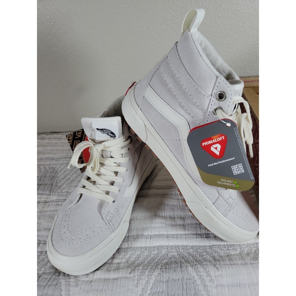 Vans Sk8-Hi MTE-1 Marshmallow High Top‎ Sneakers Womens 5 Youth 3 Mens 3.5 NWT